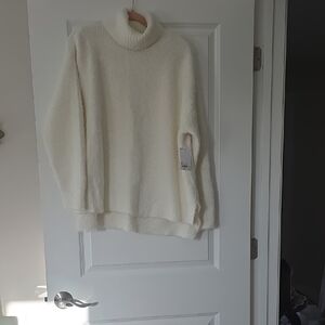 NWT  Sonoma Cream Turtleneck Sweater XL